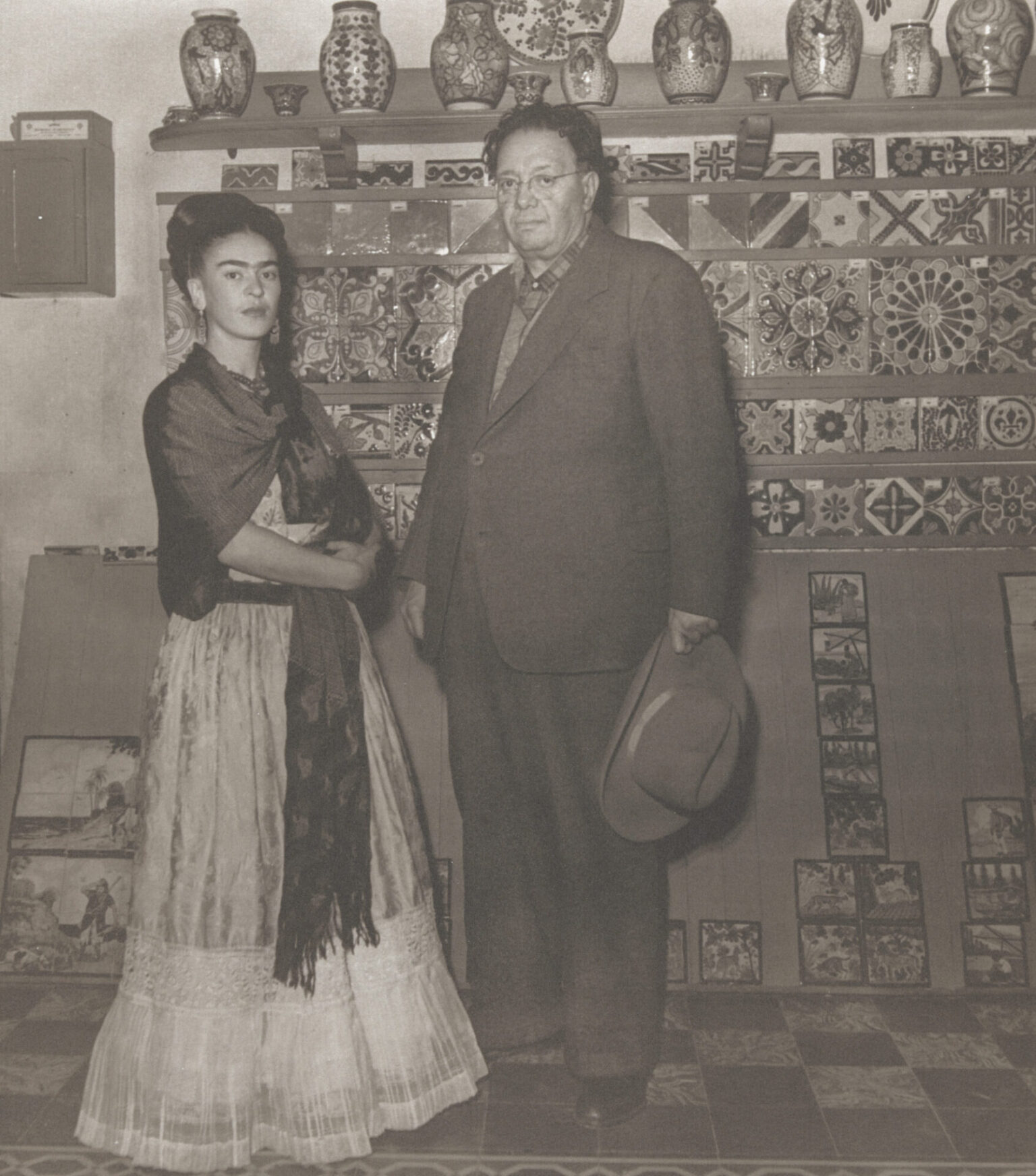 Leo Matiz. Diego Rivera and Frida Kahlo